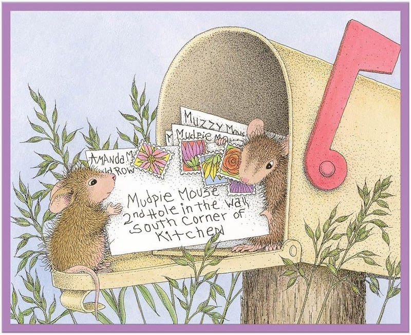 Spellbinders RSC-007 Mouse Mail Cling Rubber Stamp Set - Image 5